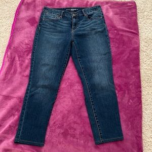 Chico’s platinum jeggings size 0.5